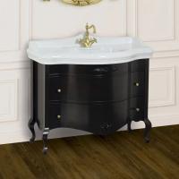 Тумба с раковиной Migliore Impero 110 с ящиками, noce