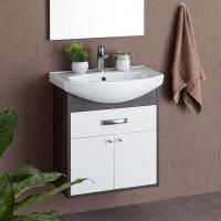 Тумба с раковиной Aquanet Грейс 60 1 ящик, 2 фасада, дуб кантенбери