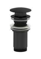 Донный клапан для раковины Wonzon & Woghand WW-88SS09-MB