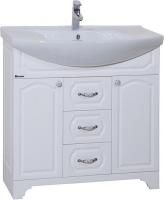 Тумба под раковину Bellezza Камелия 85 белая Н, для раковины Kirovit Стиль 85