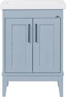 Тумба с раковиной ValenHouse Эйвори 60 серая