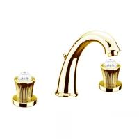 Смеситель для раковины Fiore Venere Sky Swarovski® 13OO0628, золото