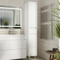 Шкаф-пенал Misty Алиса 35 L белый, с ящиком