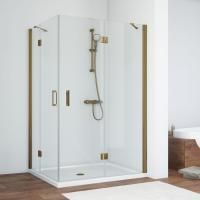 Душевой уголок Vegas Glass AFA-F 120*90 05 01 R профиль бронза, стекло прозрачное