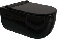 Унитаз подвесной Bien Vokha MDKA052N1VP1B9000 безободковый, с функцией биде, черный глянец