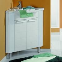 Тумба под раковину Aquaton Альтаир 62 угловая белая