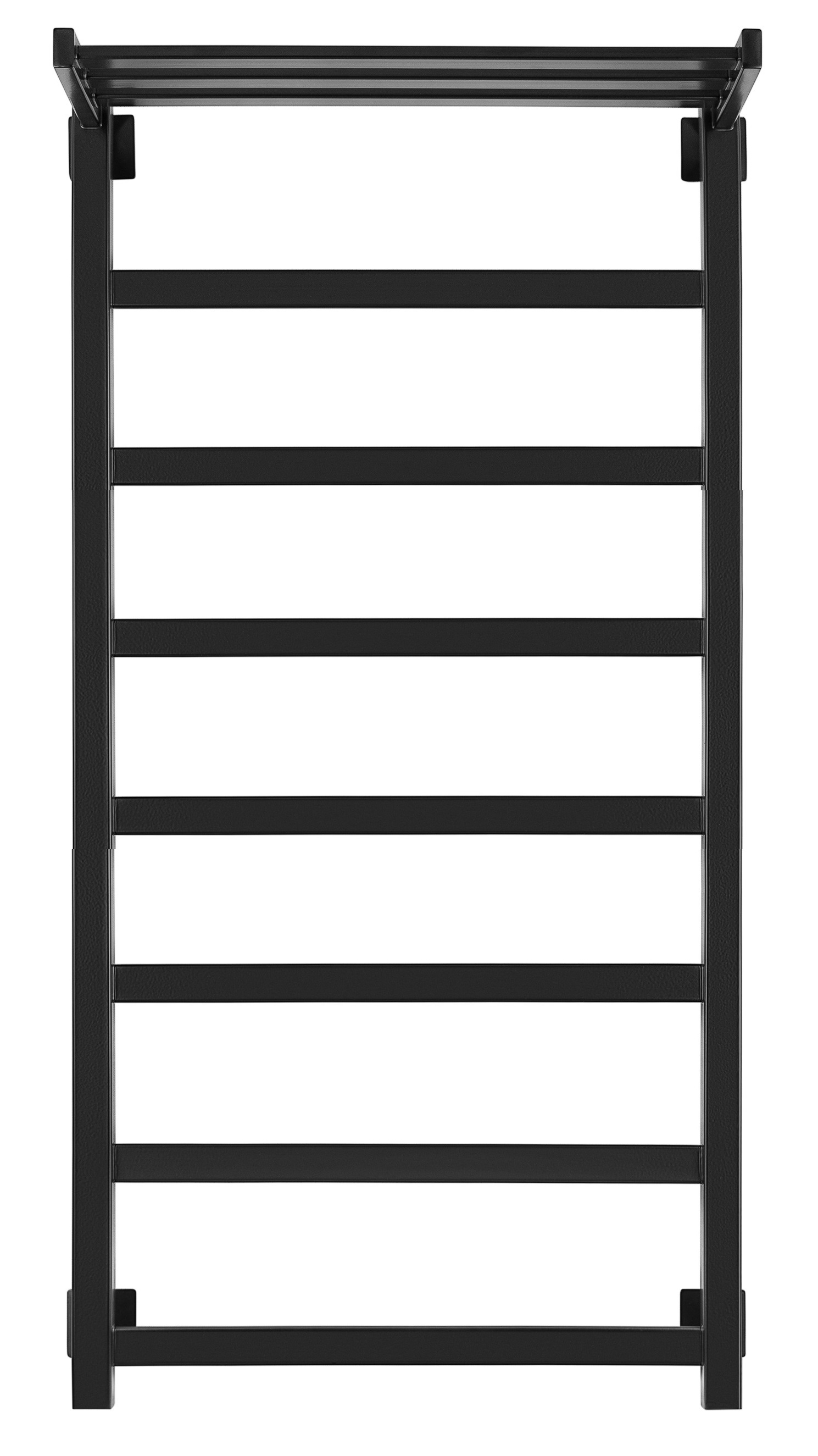 Полотенцесушитель водяной Secado Корсико 1 СП 100/40, черный матовый