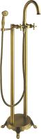 Напольный смеситель для ванны Gemy G7100 бронза