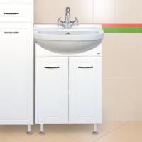 Тумба с раковиной Misty Классик 60 прямая, напольная