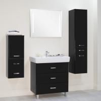 Мебель для ванной Aquaton Америна М 80 черная