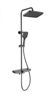 Душевая стойка Wonzon & Woghand ThermoKlick WW-B3098-A-BGG с термостатом