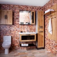 Мебель для ванной Бриклаер Лофт 80 подвесная