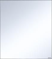 Зеркало Brevita Mars 70 черное матовое