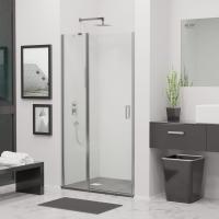 Душевая дверь в нишу RGW Leipzig LE-04 1100x1950 профиль хром