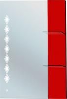 Зеркало Bellezza Глория Гласс 75 красное