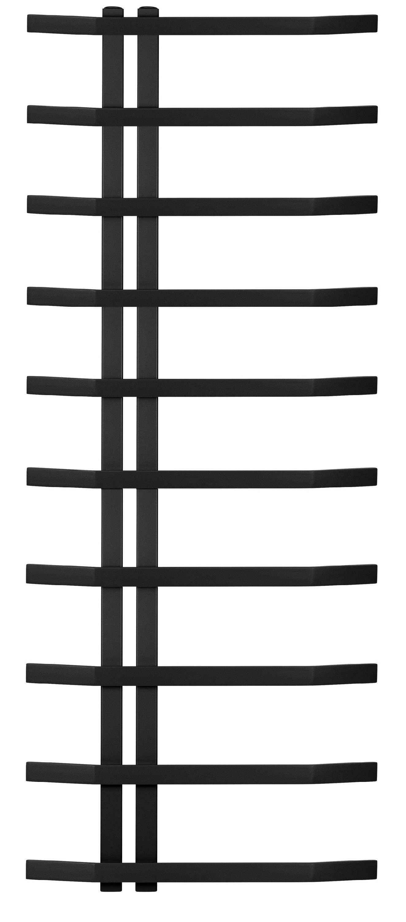 Полотенцесушитель электрический Secado Милето 120/7/50 L, черный матовый Полотенцесушитель электрический Secado Милето 120/7/50 L, черный матовый