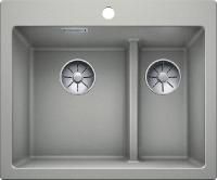 Мойка кухонная Blanco Pleon 6 Split жемчужная
