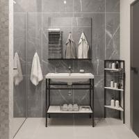 Мебель для ванной Diwo Смоленск 80 с раковиной Como 80