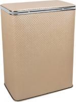 Корзина для белья Geralis PLH-B бежевая, хром, стандартная