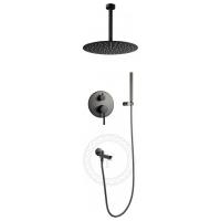 Душевая система Filarete Roun FL1022BG, графит