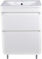 Тумба с раковиной Style Line Атлантика 60 Люкс Plus, напольная, антискрейч
