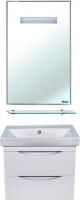 Мебель для ванной Bellezza Санриса 60 подвесная, белая