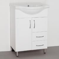 Тумба под раковину Style Line Эко Стандарт №10/2 60 белая