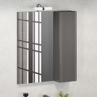 Зеркало-шкаф Comforty Рим 60 серое