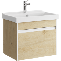 Тумба с раковиной Aqwella Urban 60 подвесная, дуб давос