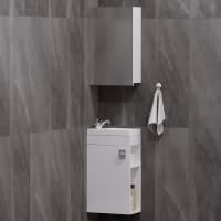 Мебель для ванной Corozo Комо 40 подвесная, белая