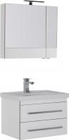 Мебель для ванной Aquanet Сиена 70 подвесная белая