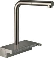Смеситель для кухни Hansgrohe Aquno Select M81 73836800 сталь