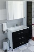 Мебель для ванной СанТа Омега Люкс 80 черная