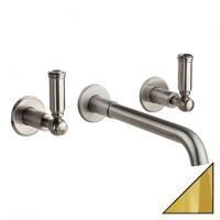 Смеситель для раковины Bossini Liberty Z001303 ORO настенный с внутренней частью