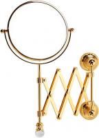 Косметическое зеркало Migliore Cristalia ML.CRS-60.219.DO золото