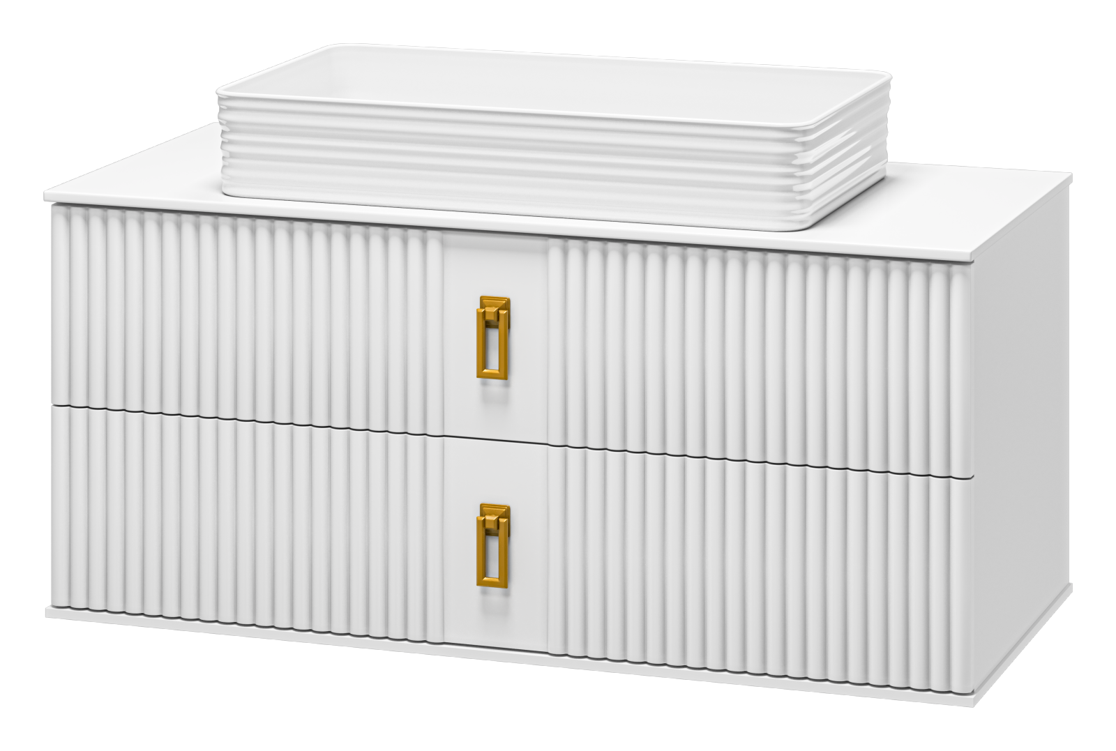 Тумба с раковиной Brevita Sevilla 105 подвесная