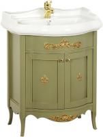 Тумба с раковиной Migliore Bella 70 oliva