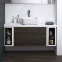 Тумба с раковиной Aquaton Брук 120 (20+80+20) дуб феррара