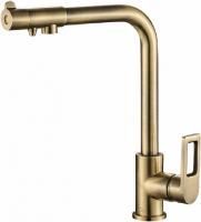 Смеситель для кухни Zorg Steel Hammer SH 572 BRONZE