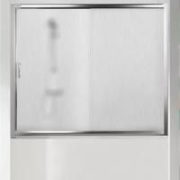 Шторка на ванну RGW Screens SC-42 1500x1500 стекло шиншилла