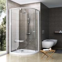 Душевой уголок Ravak PSKK3-80 Transparent, профиль и ручки белые