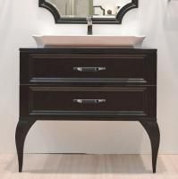 Тумба под раковину Aqwella 5 stars LaDonna черная