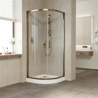 Душевой уголок Vegas Glass ZS TUR NOVO h1900 100 05 crystalvision профиль бронза, стекло crystalvision