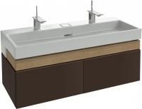 Тумба с раковиной Jacob Delafon Terrace 120 ледяной коричневый лак