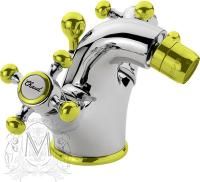 Смеситель для биде Migliore Lady 18833 золото / хром