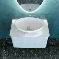 Тумба под раковину Velvex Luna 75 подвесная, белая