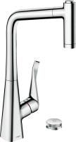 Смеситель для кухни Hansgrohe Metris Select M71 73827000 хром
