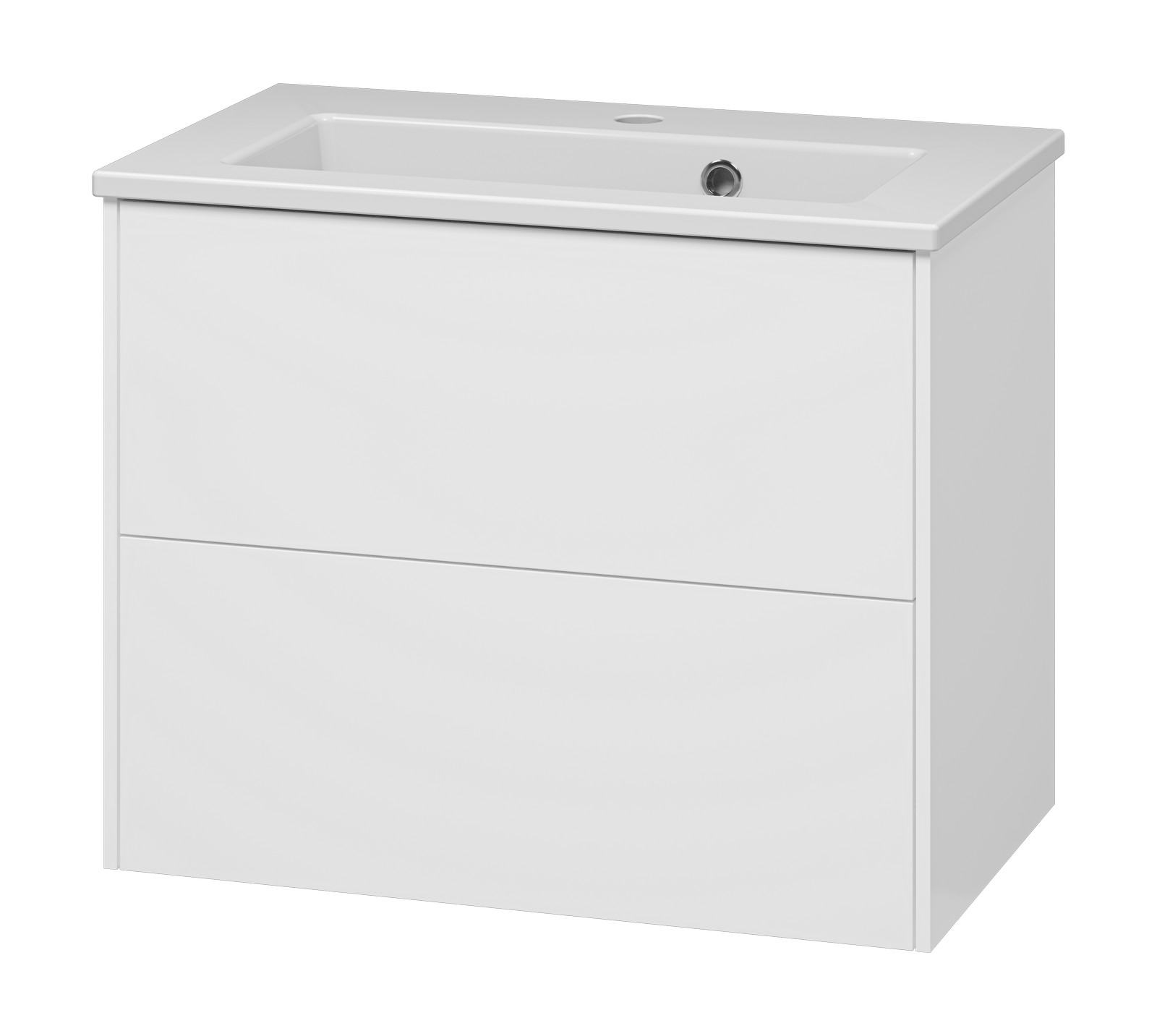 Тумба с раковиной Brevita Toy 60 подвесная