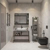 Мебель для ванной Stworki Нюборг 100, в стиле лофт