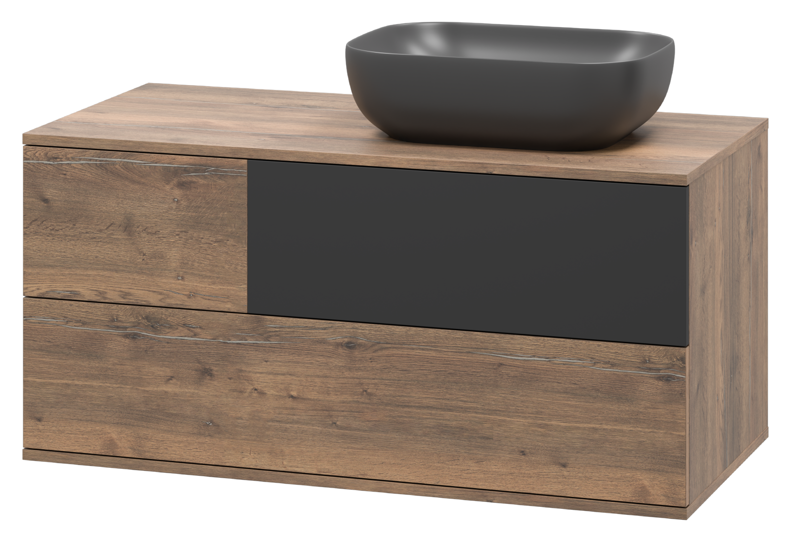 Тумба с раковиной Misty Коломбо 100 R подвесная